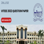 VITEEE 2022 Question Paper with Answer Key PDF ZPYP